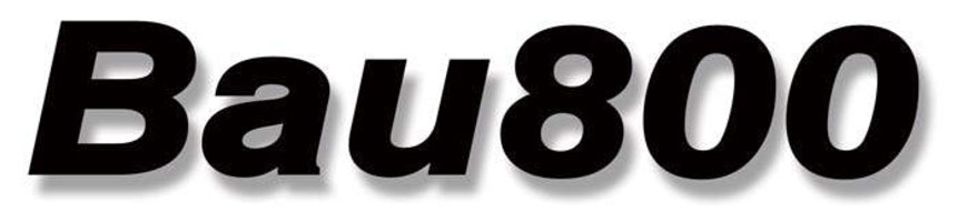 bau800のロゴ